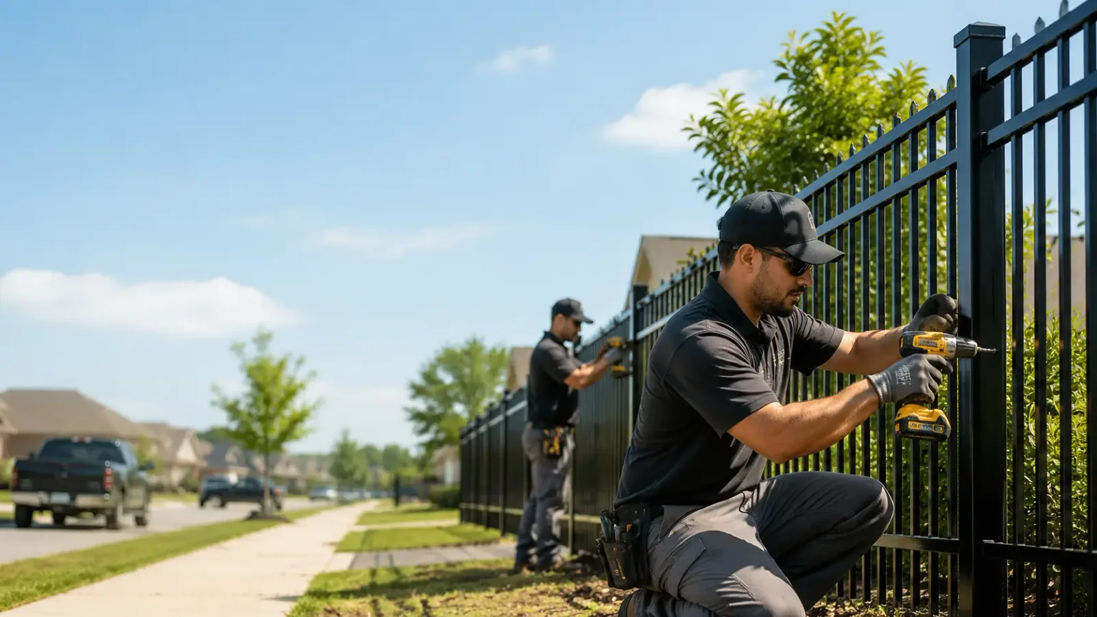 Metal Fence Installation in Jordan, NY